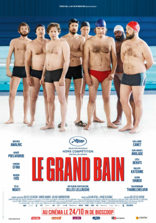 Le grand bain, avec Virginie Efira, Benoît Poelvoorde et Guillaume Canet