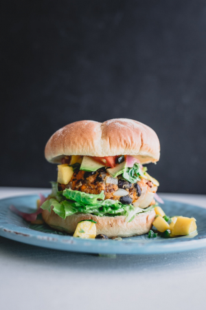 Zwartebonenburger