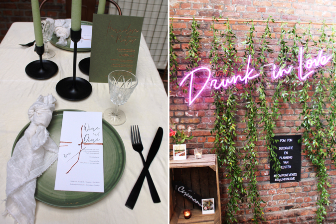 De decoratie: groen minimalisme