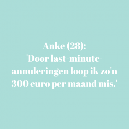 Anke (28) – +/- € 1.650, afhankelijk van hoeveelheid werk