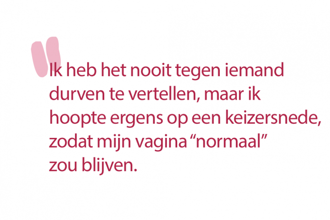 Sarah (24): ‘Ik was bang dat ik niet meer zo strak was down under.’