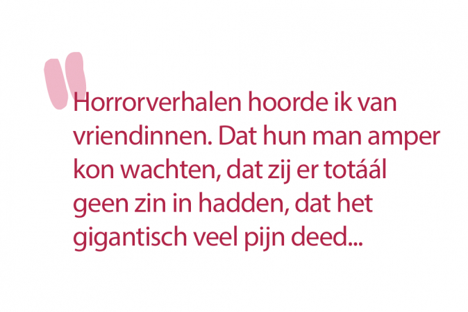 Sabrina (31): ‘Elke keer als we eraan willen beginnen, heeft onze dochter nét honger of een vuile luier.’