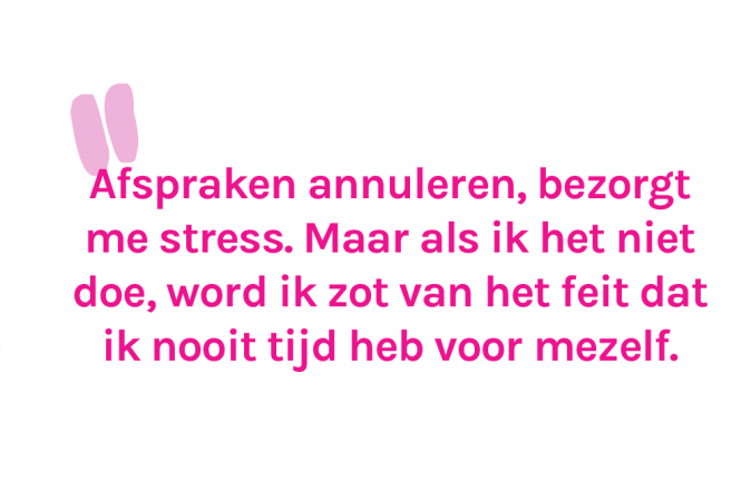 Redactrice Elke (28) probeert vaker nee te zeggen tegen sociale activiteiten
