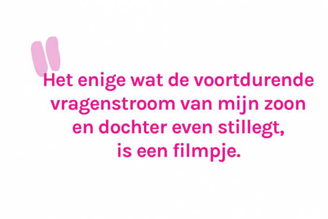 Redactrice Lisa (32) gebruikt de schermtijd van haar kinderen als me-time