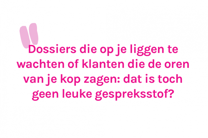 Redactrice Herlinde (30) en haar lief bespreken thuis geen werkzaken