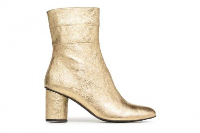 bottines dorees promod