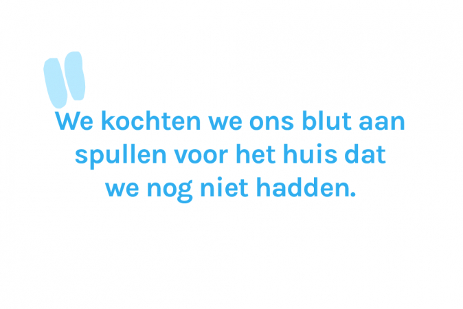 Shoppen voor een onbestaande stek