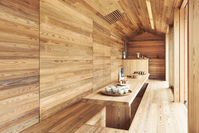 Yoshino Cedar House, Yoshino, Japan