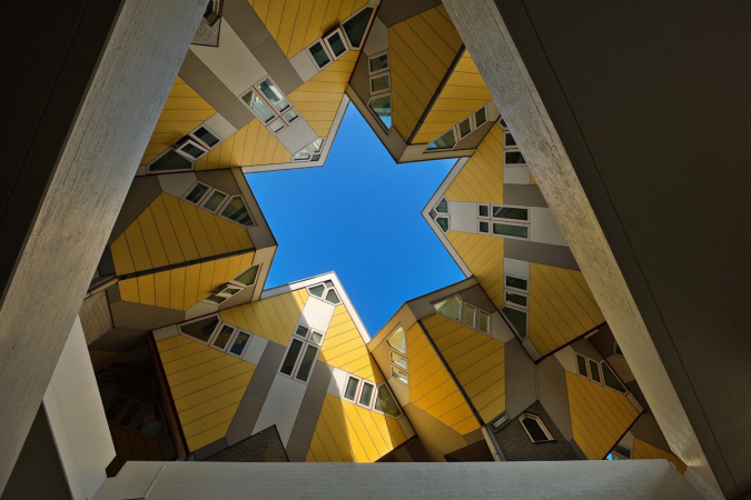 Kubuswoning, Rotterdam, Nederland