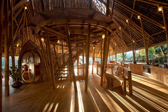 Bamboewoning, Bali, Indonesië