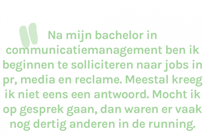 Daphne (27) koos te snel de verkoop als Plan B