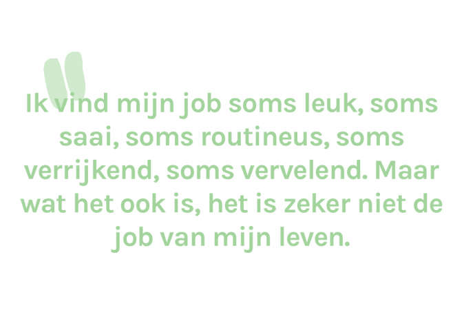 Karlijn (30) zou haar bureau zo inruilen voor een museumjob