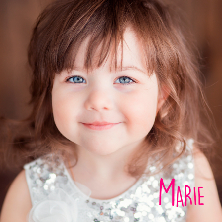 Marie, pour Marie Curie