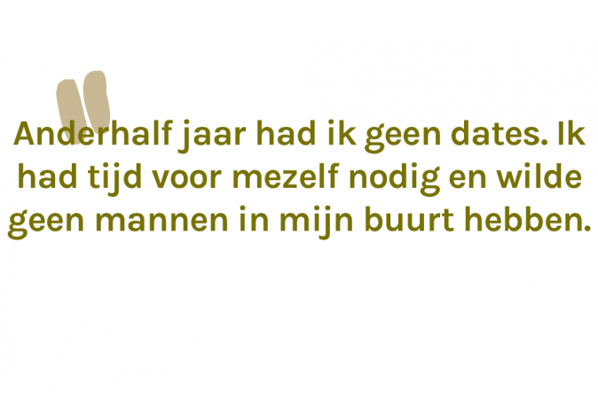 Merel bleef op haar 35ste 3 jaar alleen na een relatie van 4 jaar