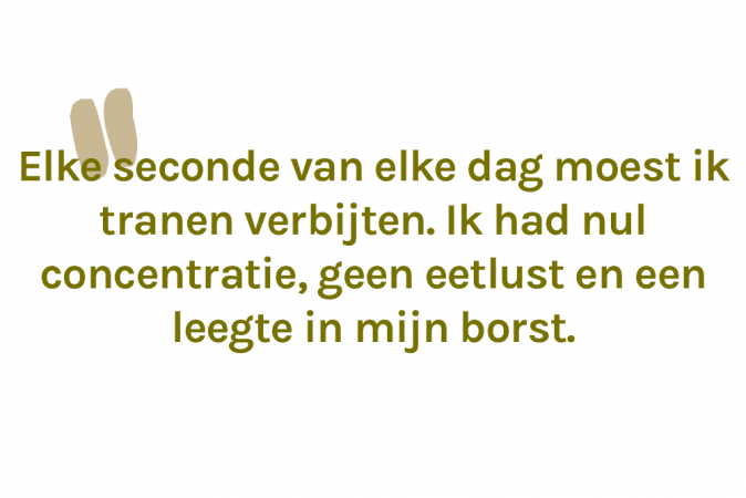 Selina bleef op haar 27ste 3 maanden single na een relatie van 3 jaar