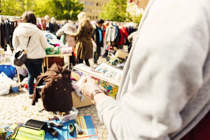 Zin om te snuisteren en te shoppen