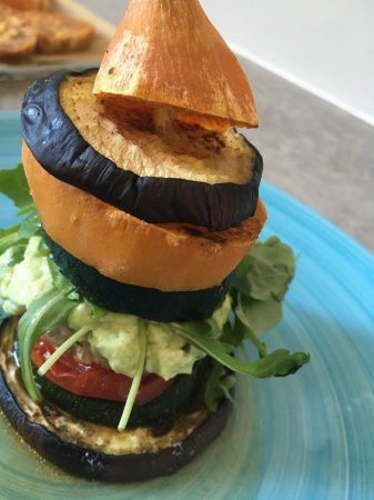 7. Zelfgemaakte healthy burger