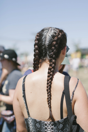 De festivaltrend: boxer braids en glitter roots