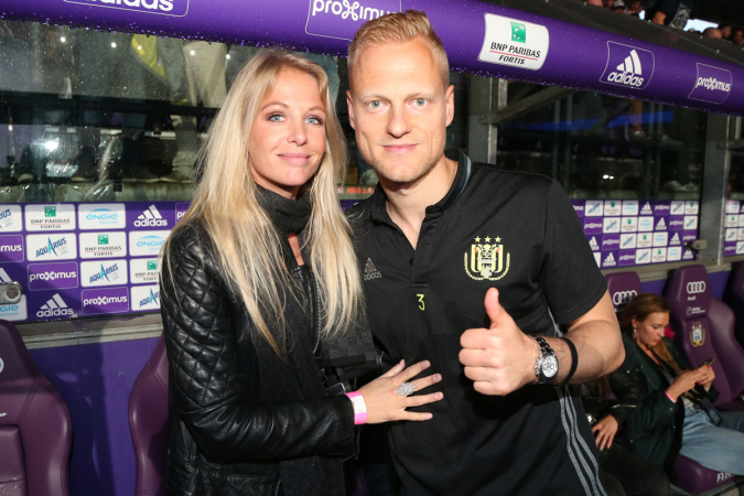 Annelien Coorevits en Olivier Deschacht