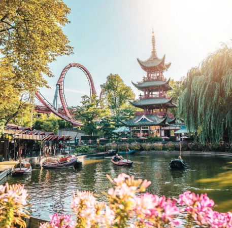 Les jardins Tivoli – Danemark