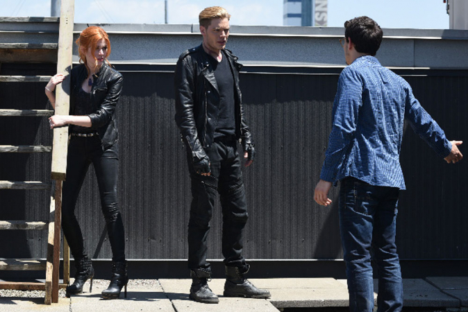 Clary uit ‘Shadowhunters’