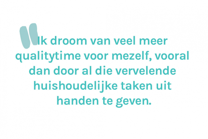 Een poetsvrouw, graag!
