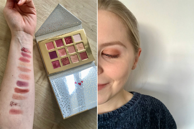 From Santa With Love Eyeshadow Palette van Essence: 8/10