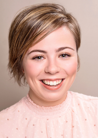 Laura kreeg een kort kapsel