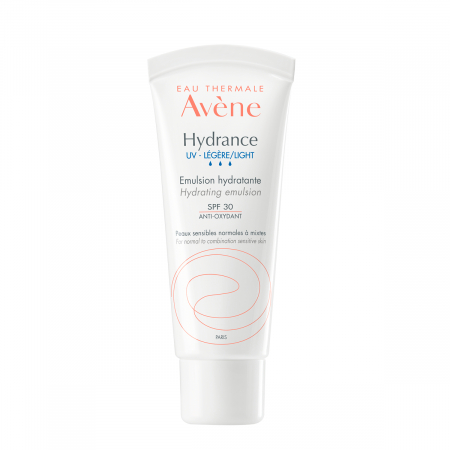 Émulsion hydratante Hydrance d’Avène, 23,90 €.