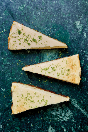 DESSERT: cheesecake met yuzu