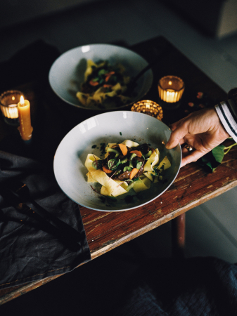 Pappardelle met wildragout