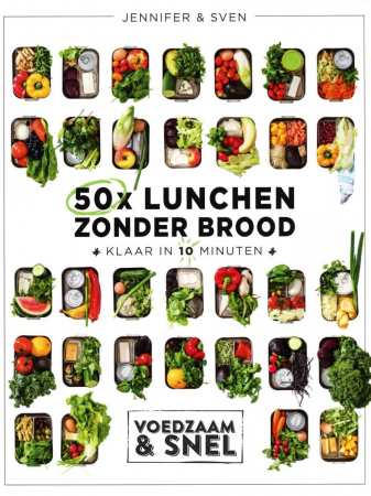 ’50 x lunchen zonder brood’ van Jennifer en Sven ter Heide