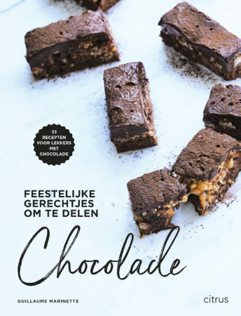 ‘Chocolade – Feestelijke gerechtjes om te delen’ van Guillaume Marinette