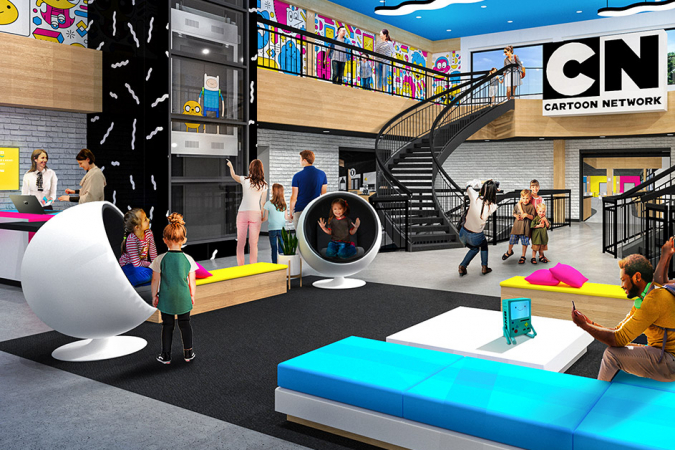 Ga spelen in het Cartoon Network Hotel