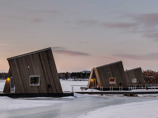 Ontspan in een Arctic Bath in Zweden