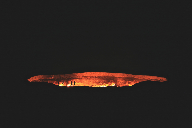 Les Portes de l’Enfer, Turkménistan