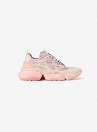 converse dentelle rose