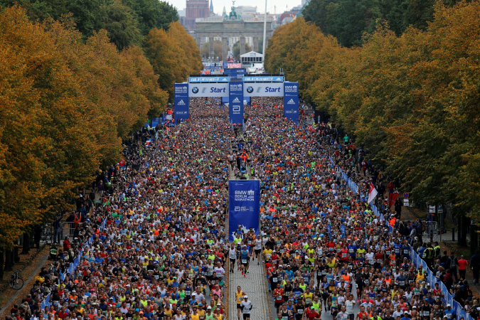 Le Marathon de Berlin, en Allemagne