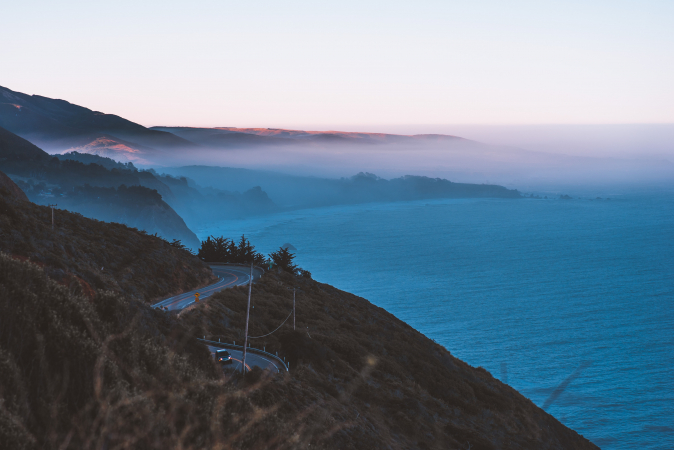Le Marathon international Big Sur, en Californie