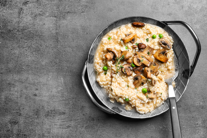 Risotto met champignons