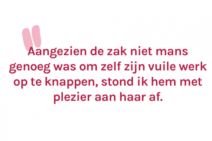 Steffi’s ex kwam via een derde partij uit voor zijn gevoelens