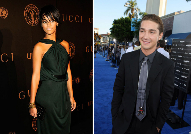 Rihanna en Shia Labeouf