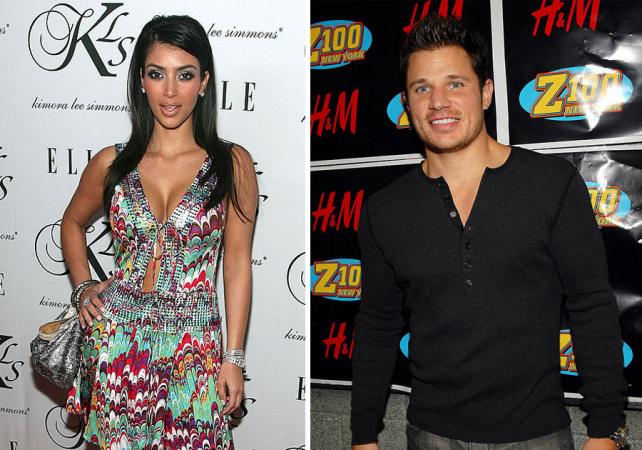Kim Kardashian en Nick Lachey