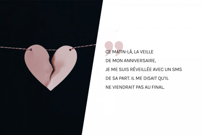 L’ex d’Alexandra lui a dit au revoir par SMS la veille de son anniversaire