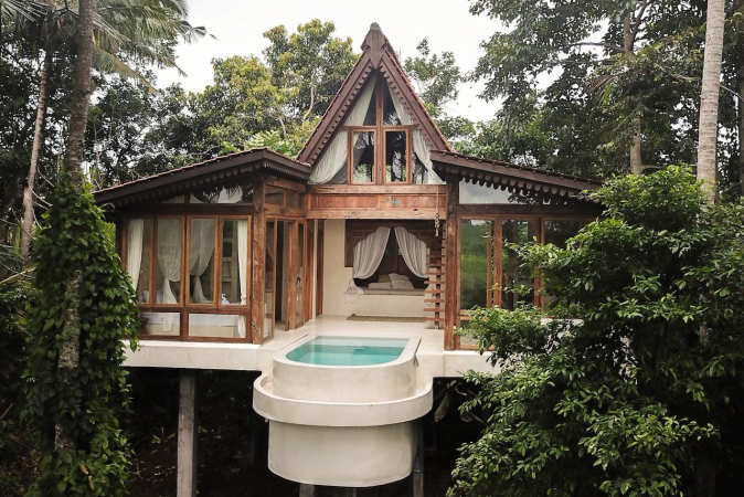 Dromerige boomhut, Bali