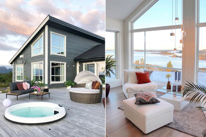 Scandinavisch huis, Noorwegen