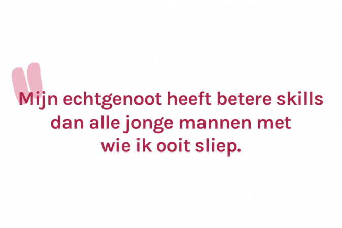 Lot (32) is getrouwd met een man die 17 jaar ouder is