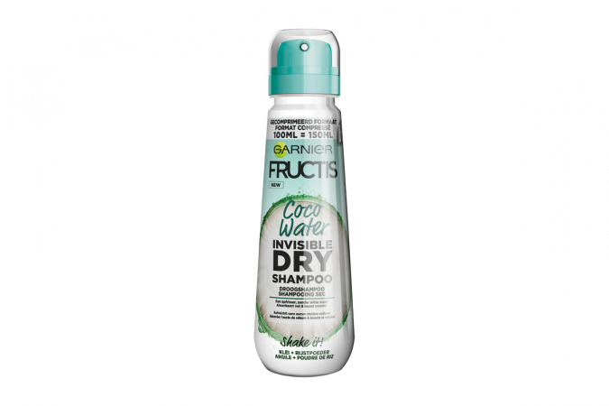 Onzichtbare droogshampoo