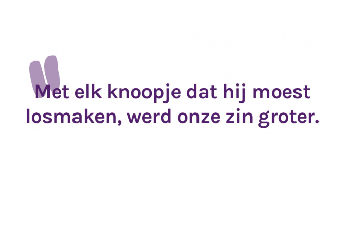 Jurk vol goesting