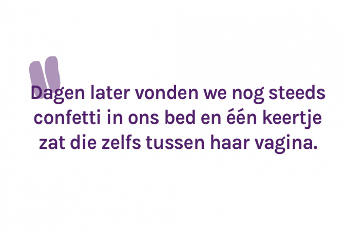 Wáár zat die confetti?!